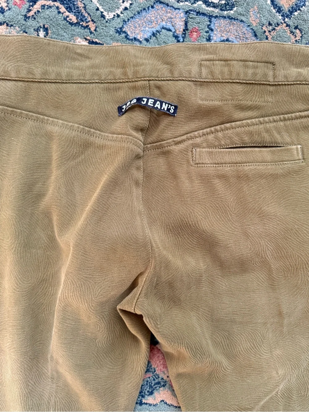 vintage 1990s JPG Jean's label by designer Jean Paul Gaultier olive green pants